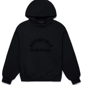 Fear of God Essentials Black Sweatshirt